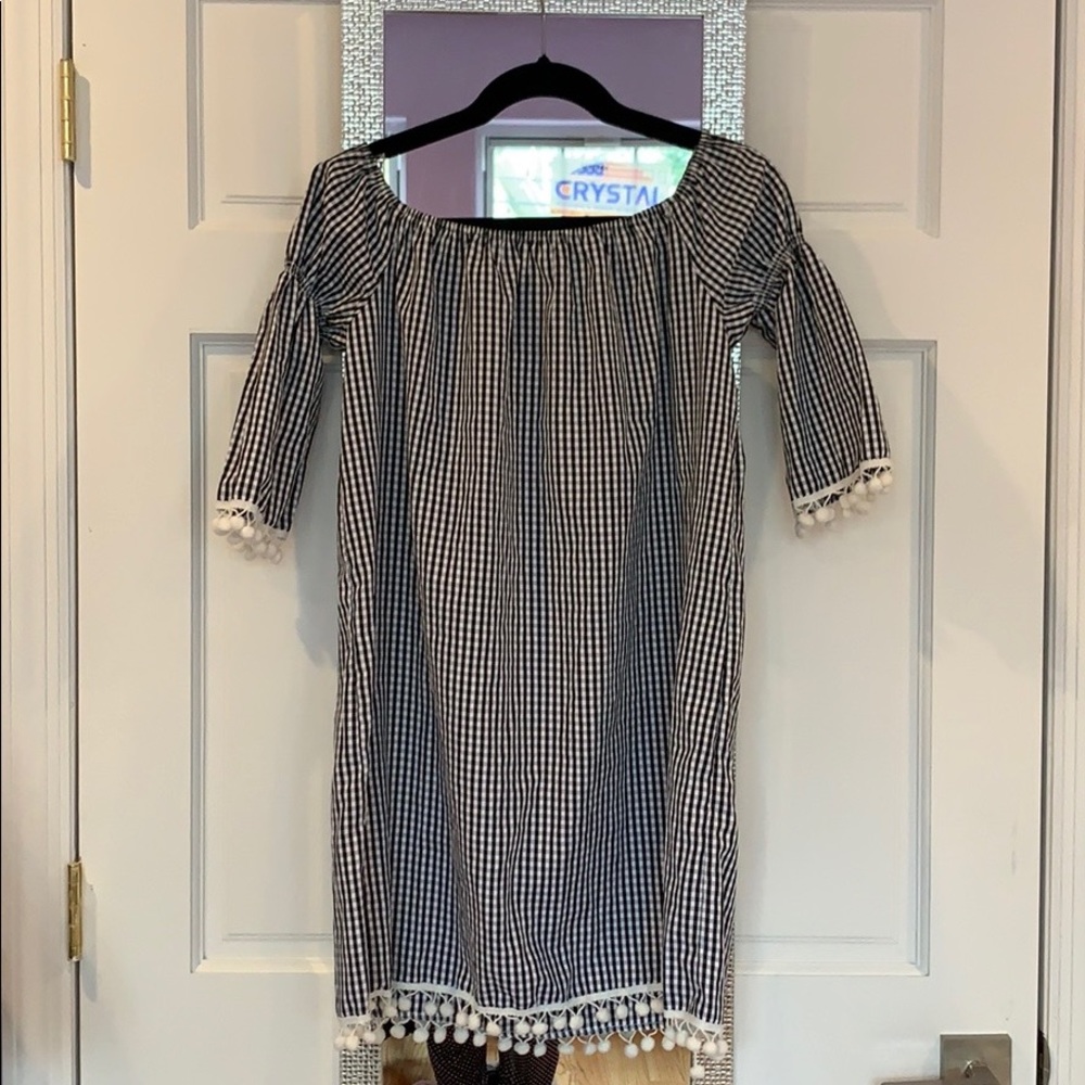 Off the shoulder dress
